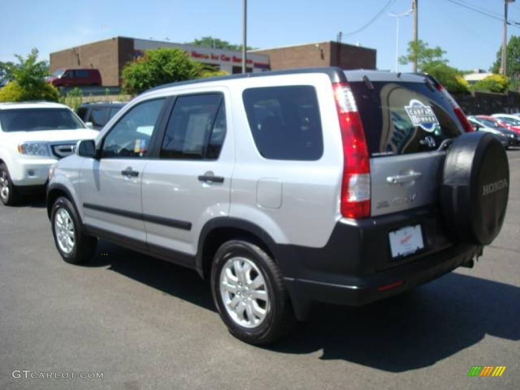 2006 CR-V EX 4WD - Alabaster Silver Metallic / Black photo #2