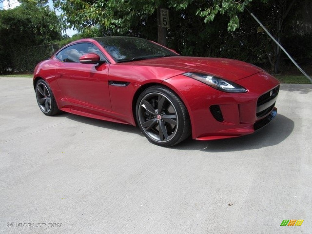 2016 F-TYPE S AWD Coupe - Italian Racing Red Metallic / Jet photo #6