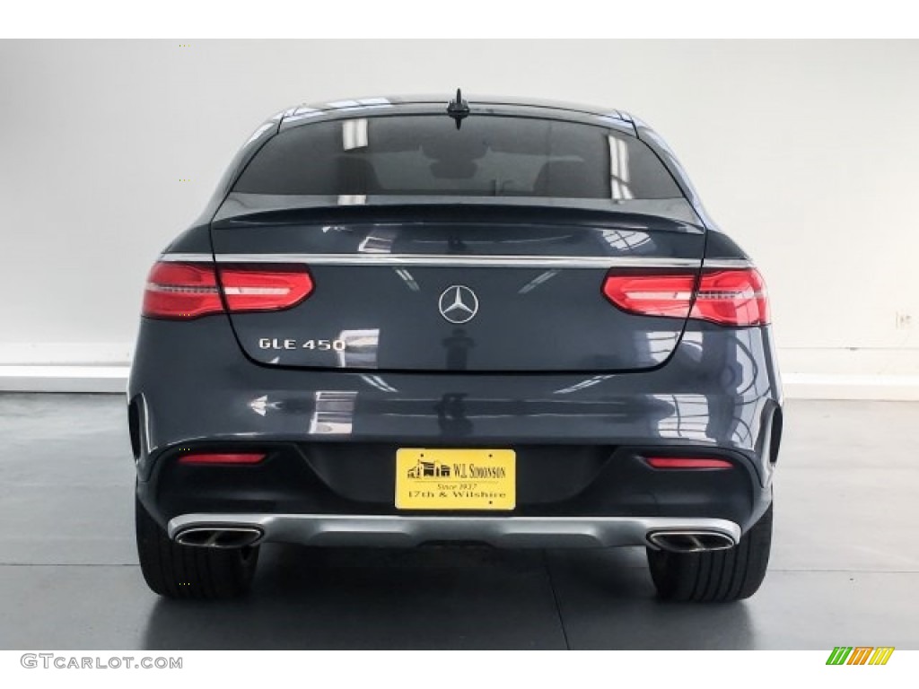 2016 GLE 450 AMG 4Matic Coupe - Steel Grey Metallic / Ginger Beige/Black photo #3