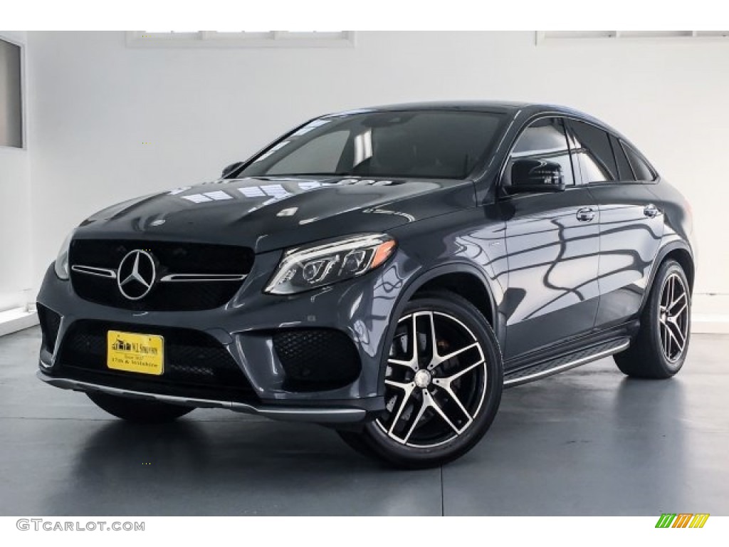 2016 GLE 450 AMG 4Matic Coupe - Steel Grey Metallic / Ginger Beige/Black photo #12