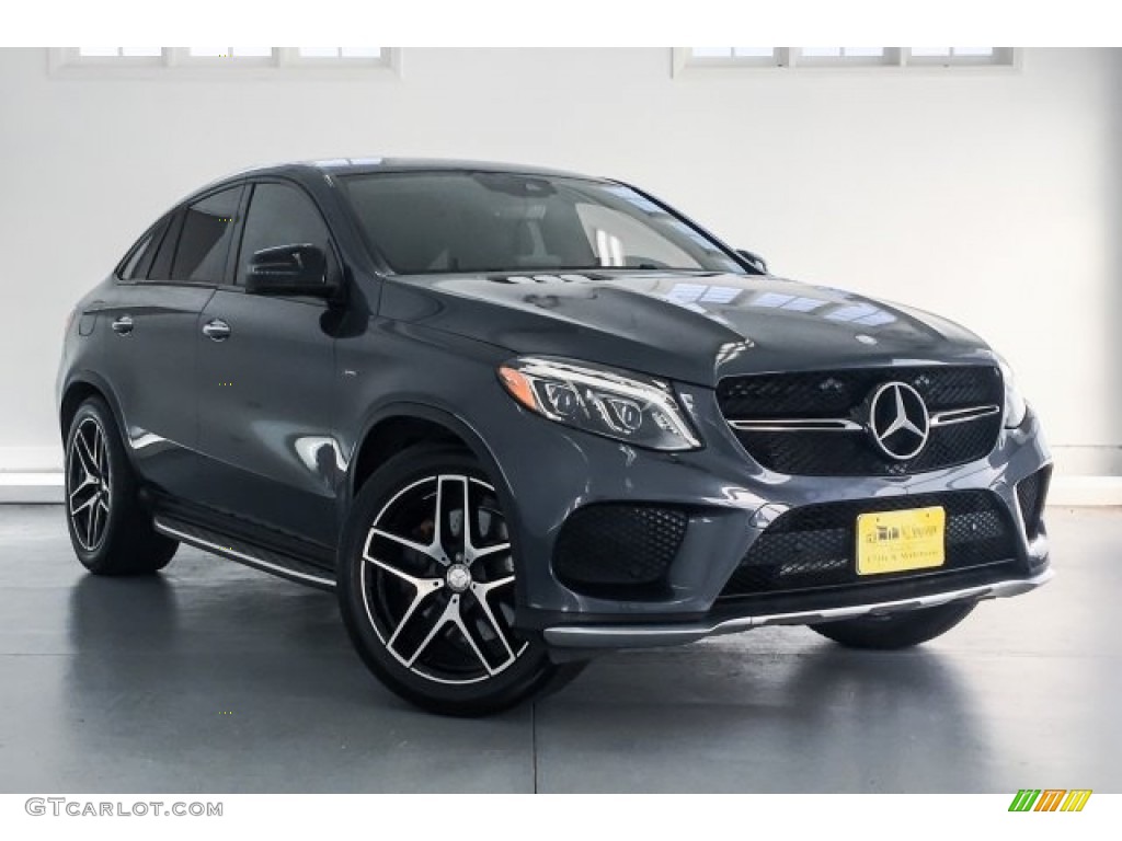 2016 GLE 450 AMG 4Matic Coupe - Steel Grey Metallic / Ginger Beige/Black photo #14