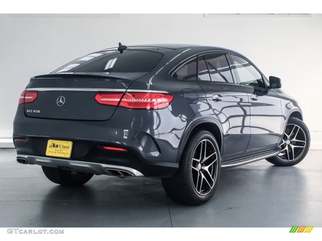 2016 GLE 450 AMG 4Matic Coupe - Steel Grey Metallic / Ginger Beige/Black photo #16