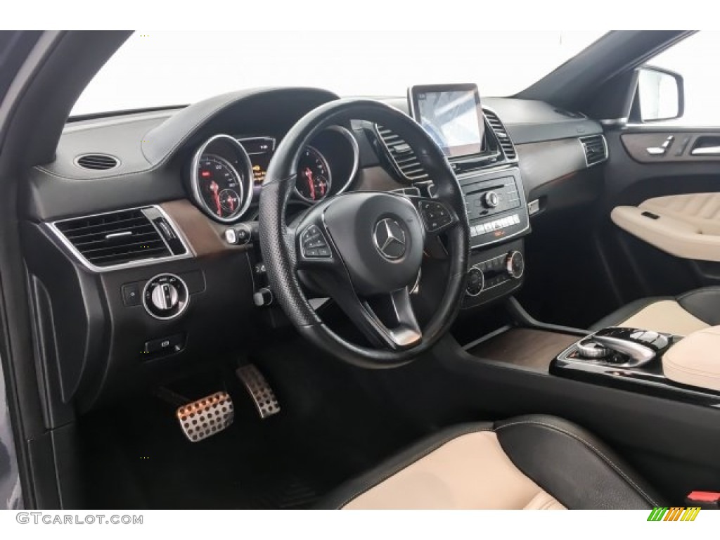 2016 GLE 450 AMG 4Matic Coupe - Steel Grey Metallic / Ginger Beige/Black photo #23