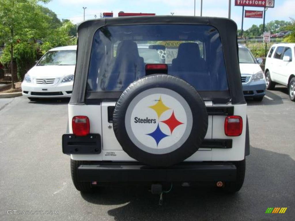 2006 Wrangler X 4x4 - Stone White / Dark Slate Gray photo #3