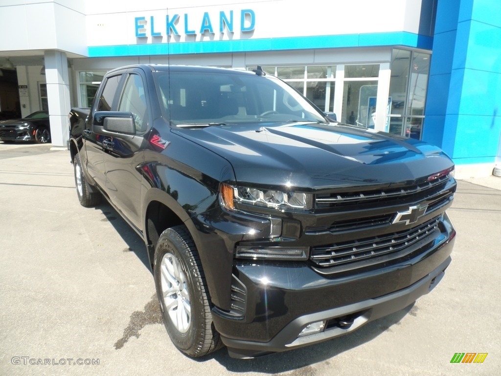 2019 Silverado 1500 RST Crew Cab 4WD - Black / Jet Black photo #3