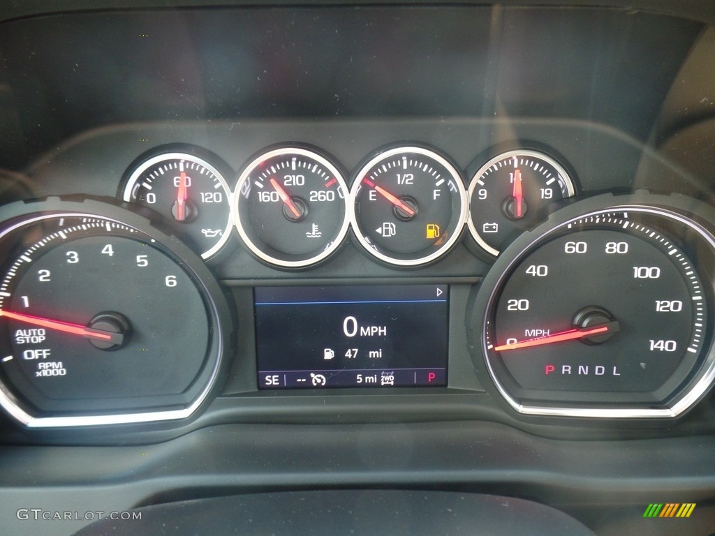 2019 Chevrolet Silverado 1500 RST Crew Cab 4WD Gauges Photo #129112320