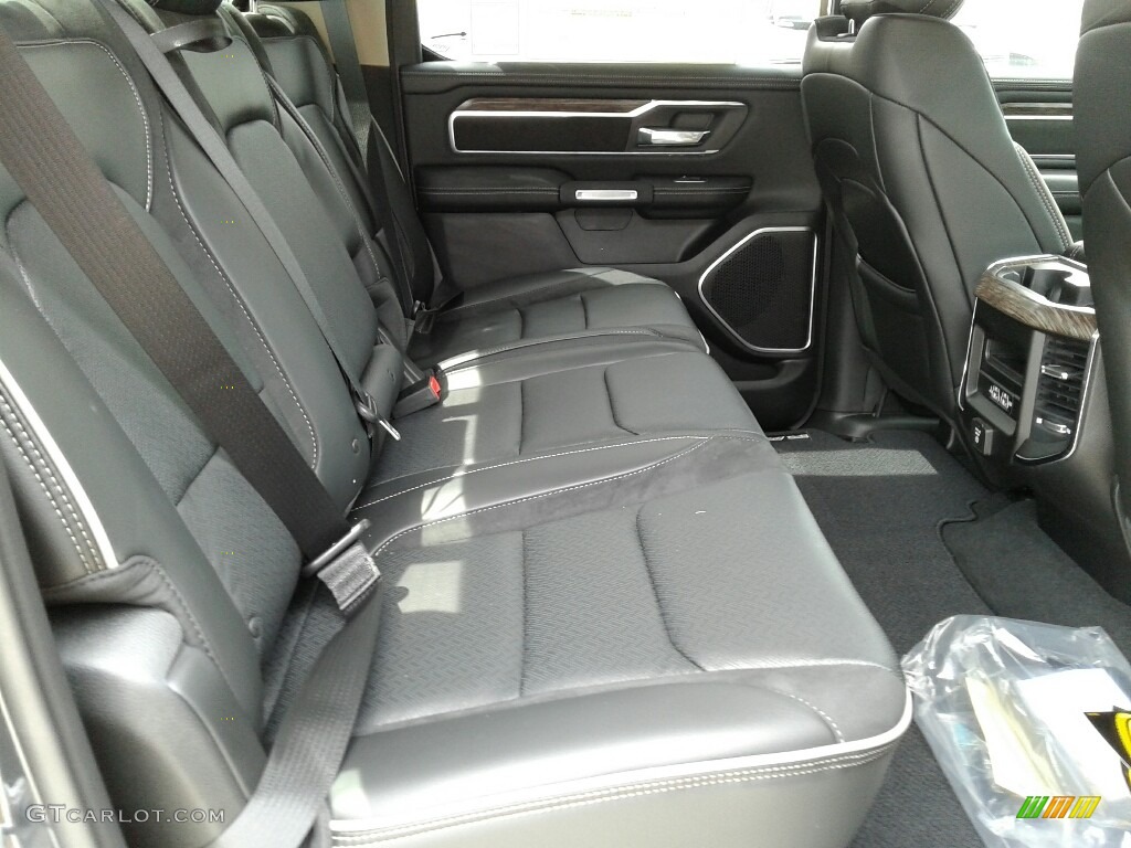 2019 Ram 1500 Laramie Crew Cab Rear Seat Photo #129112518