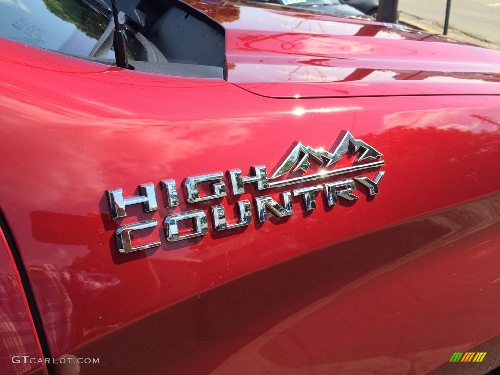 2019 Silverado 1500 High Country Crew Cab 4WD - Cajun Red Tintcoat / Jet Black photo #10