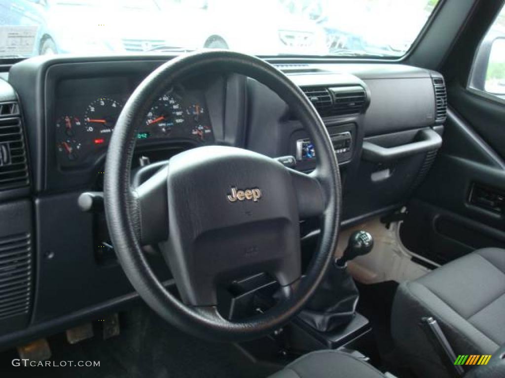 2006 Wrangler X 4x4 - Stone White / Dark Slate Gray photo #10