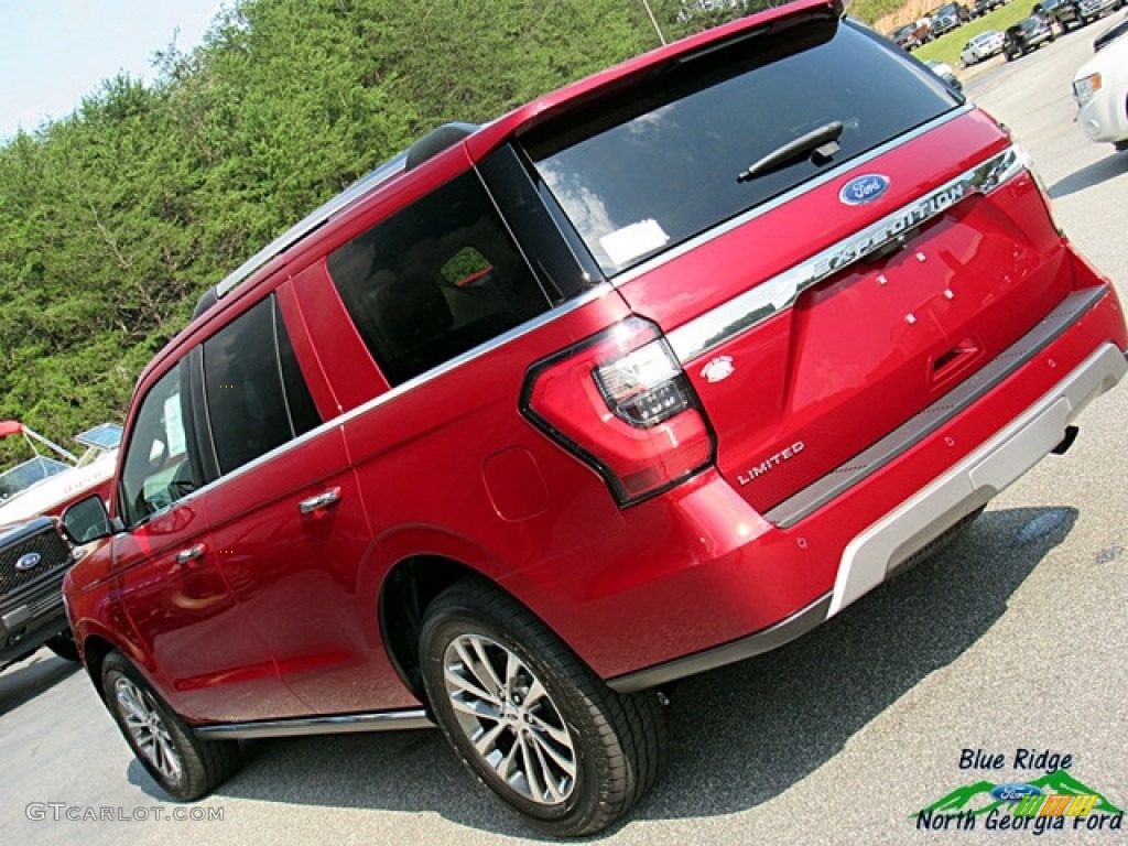 2018 Expedition Limited - Ruby Red / Ebony photo #34