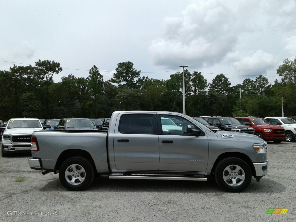 2019 1500 Tradesman Crew Cab - Billett Silver Metallic / Black/Diesel Gray photo #5