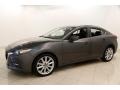 2017 Machine Gray Metallic Mazda MAZDA3 Touring 4 Door  photo #3