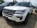 2018 White Platinum Ford Explorer XLT 4WD  photo #1