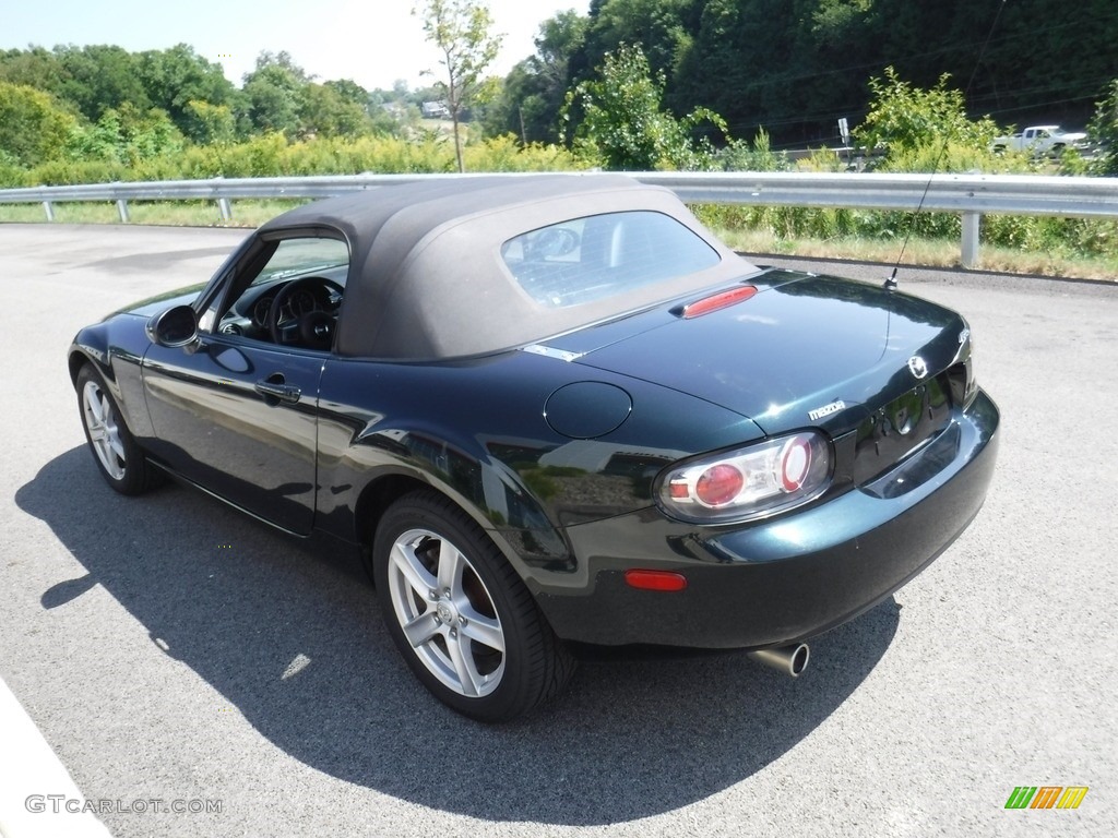 2007 MX-5 Miata Sport Roadster - Highland Green / Black photo #8