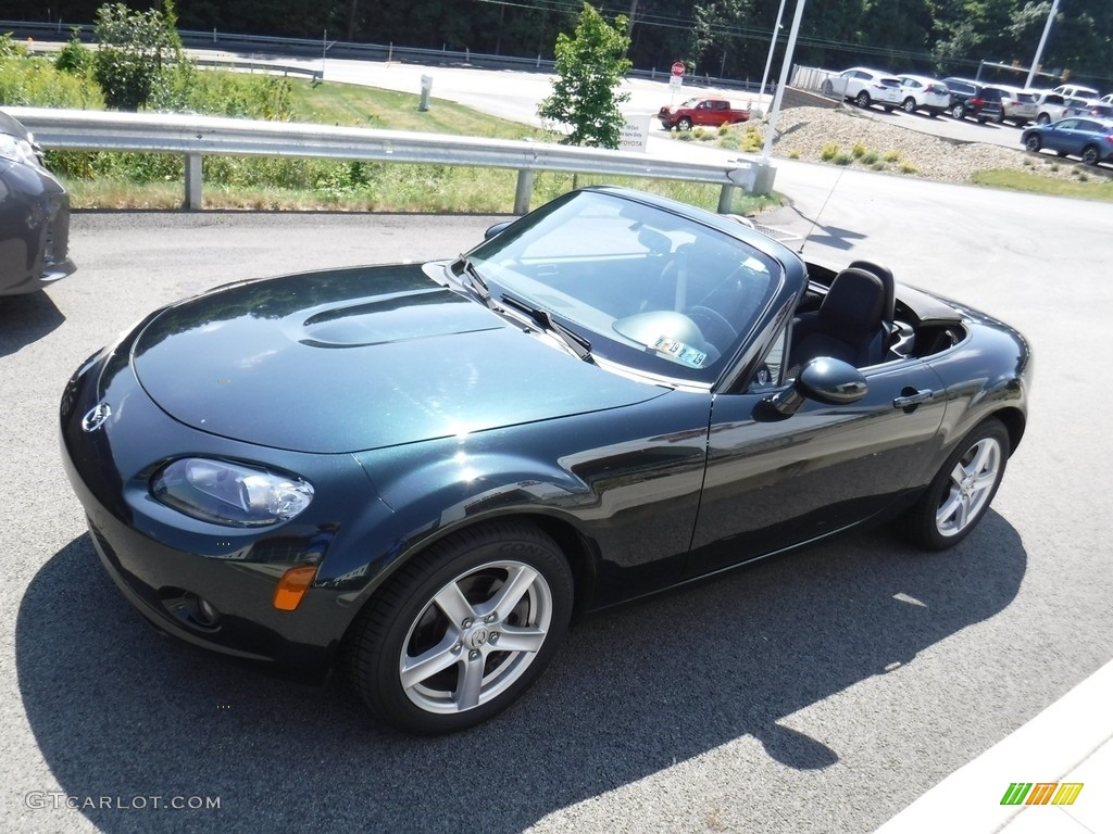 2007 MX-5 Miata Sport Roadster - Highland Green / Black photo #12