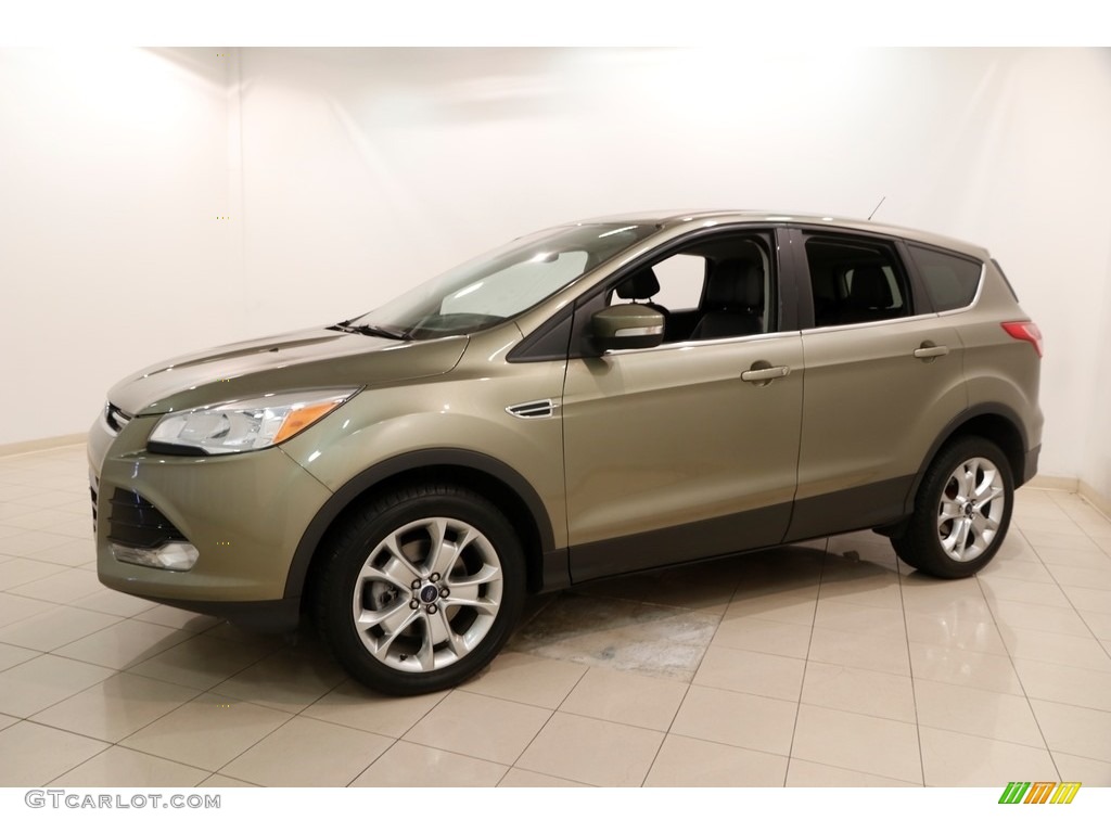 2013 Escape SEL 1.6L EcoBoost 4WD - Ginger Ale Metallic / Charcoal Black photo #3