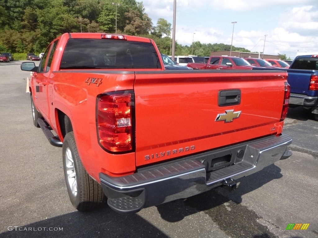 2019 Silverado LD LT Double Cab 4x4 - Red Hot / Jet Black photo #3