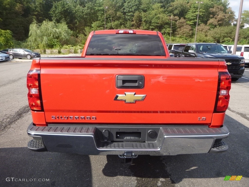 2019 Silverado LD LT Double Cab 4x4 - Red Hot / Jet Black photo #4