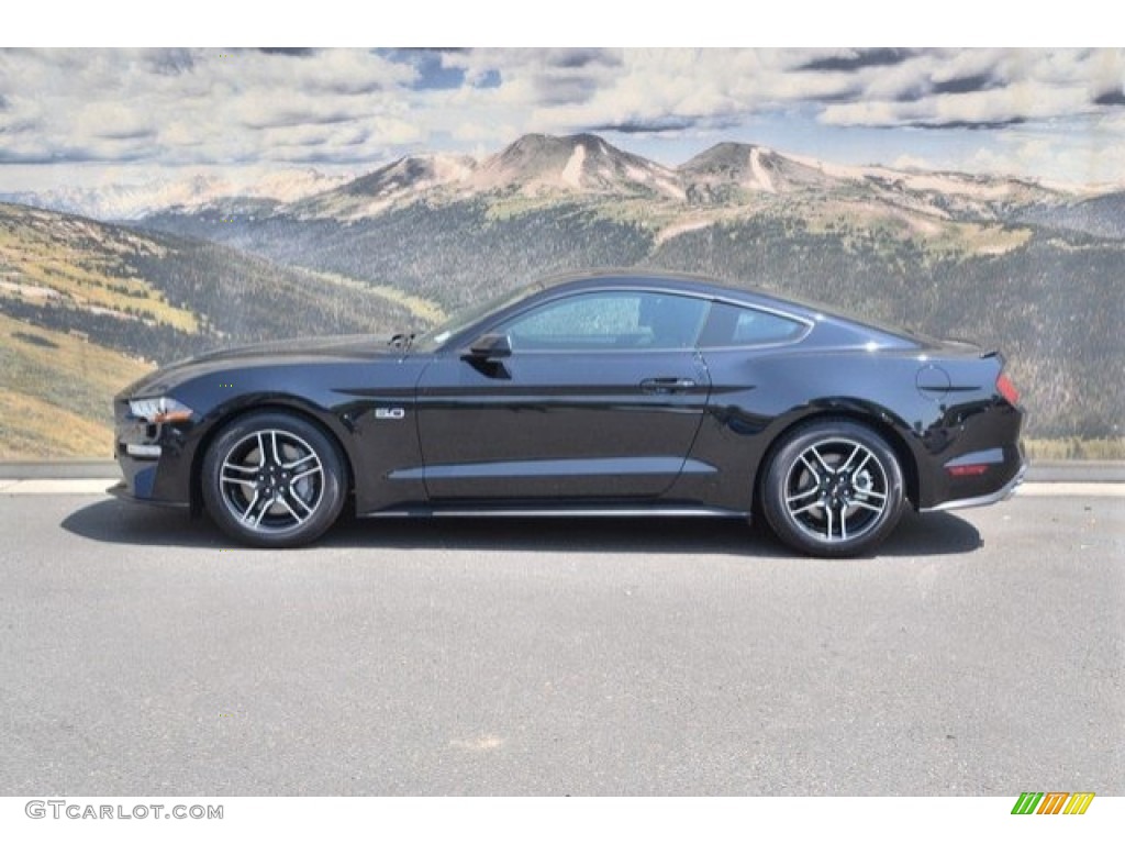 2018 Mustang GT Fastback - Shadow Black / Ebony photo #6