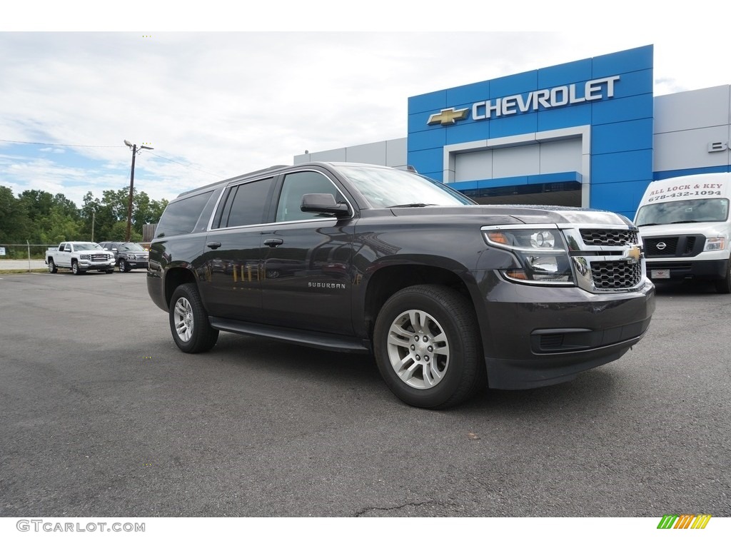 2018 Suburban LT - Tungsten Metallic / Jet Black/­Dark Ash photo #1