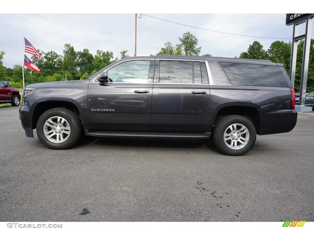 2018 Suburban LT - Tungsten Metallic / Jet Black/­Dark Ash photo #10