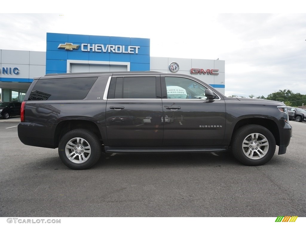 2018 Suburban LT - Tungsten Metallic / Jet Black/­Dark Ash photo #14