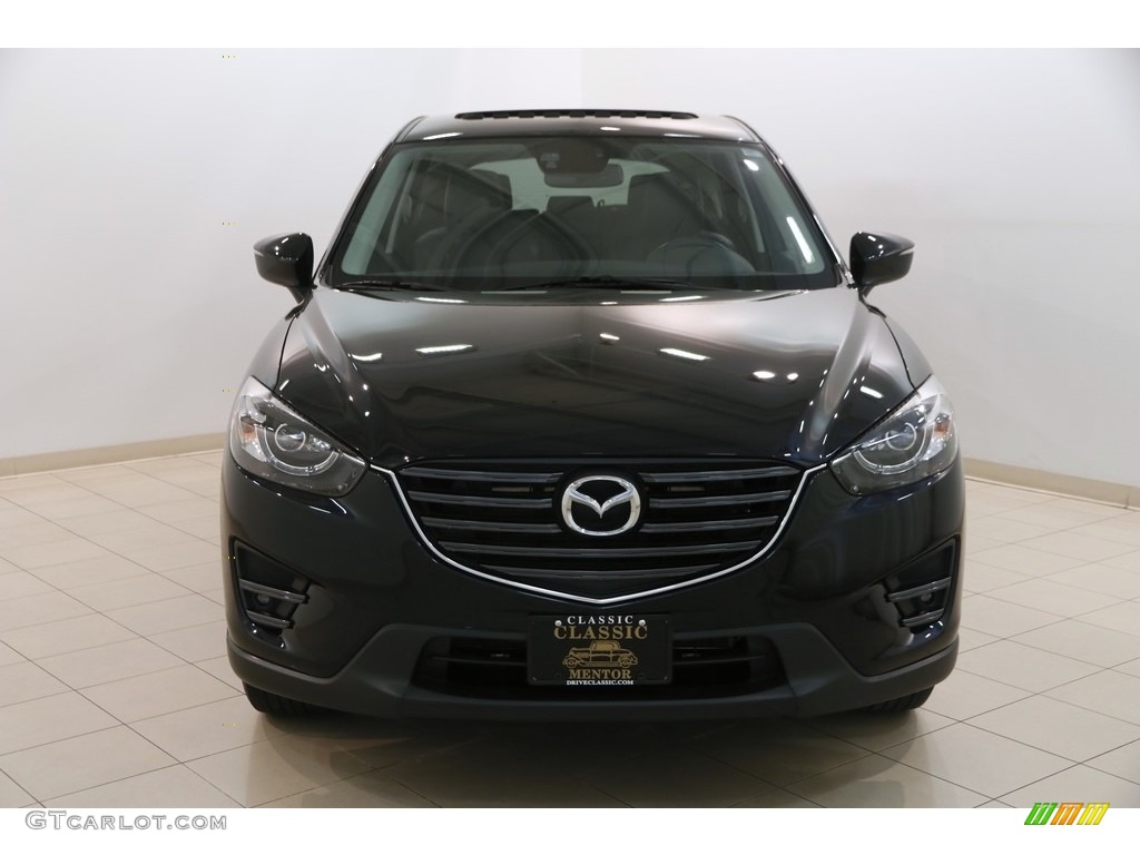 2016 CX-5 Grand Touring AWD - Jet Black Mica / Black photo #2