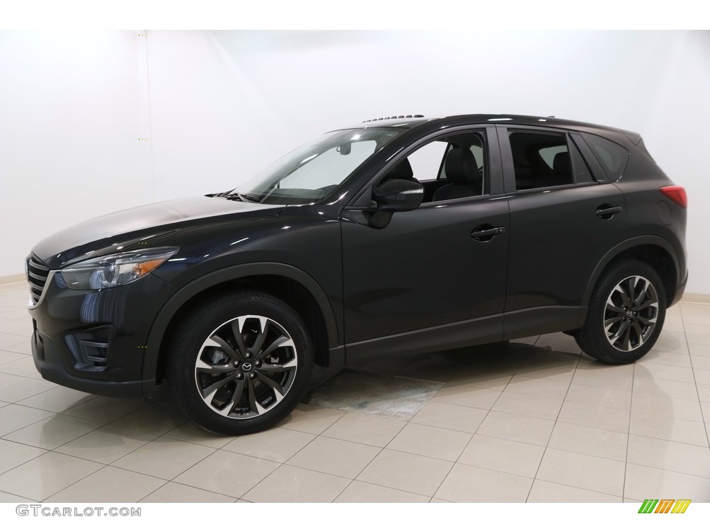2016 CX-5 Grand Touring AWD - Jet Black Mica / Black photo #3