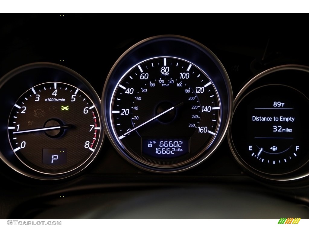 2016 CX-5 Grand Touring AWD - Jet Black Mica / Black photo #8