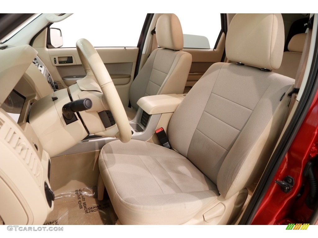 2010 Escape XLT - Sangria Red Metallic / Camel photo #6