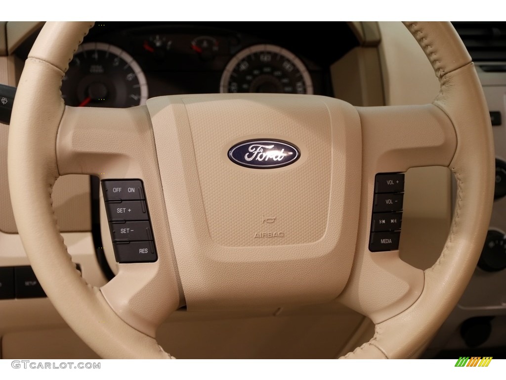 2010 Escape XLT - Sangria Red Metallic / Camel photo #7
