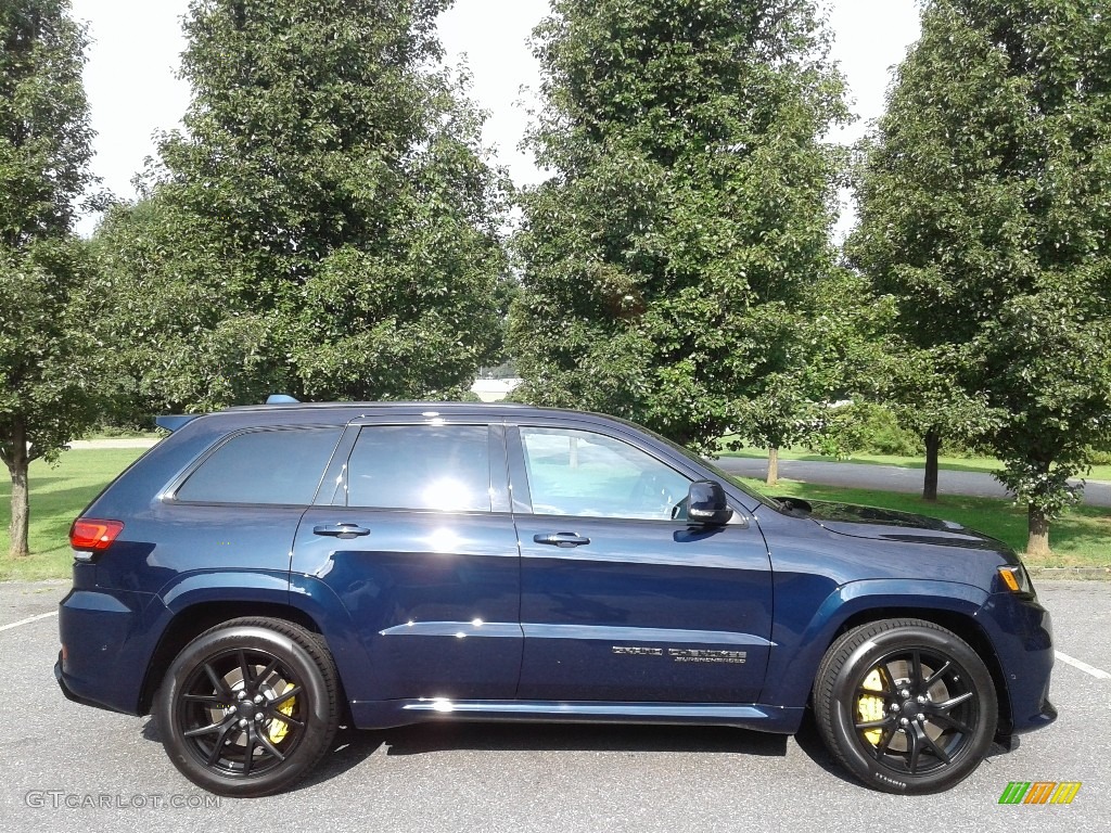 True Blue Pearl 2018 Jeep Grand Cherokee Trackhawk 4x4 Exterior Photo #129123527