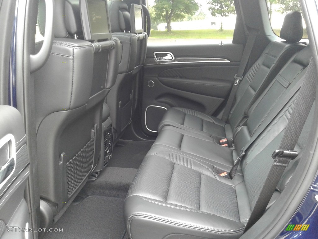 Black Interior 2018 Jeep Grand Cherokee Trackhawk 4x4 Photo #129123728
