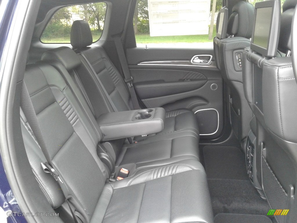 Black Interior 2018 Jeep Grand Cherokee Trackhawk 4x4 Photo #129123899
