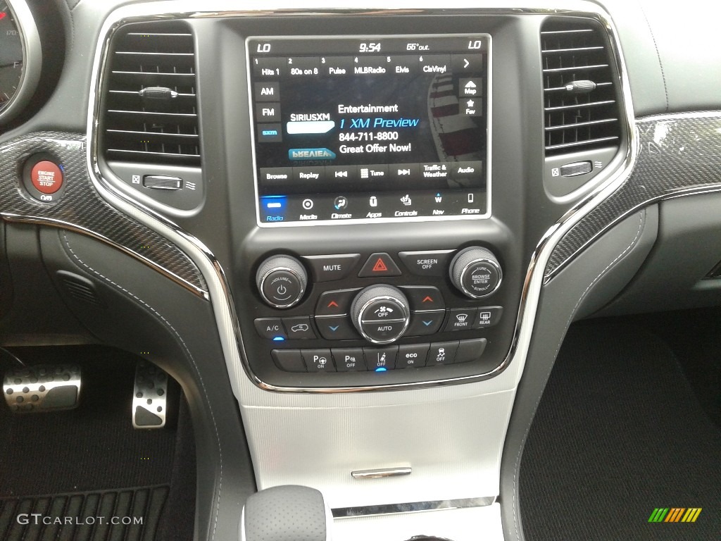 2018 Jeep Grand Cherokee Trackhawk 4x4 Controls Photo #129124118