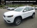 2019 Bright White Jeep Cherokee Latitude Plus 4x4  photo #1