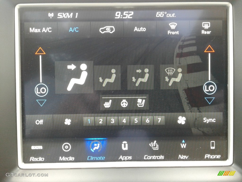 2018 Jeep Grand Cherokee Trackhawk 4x4 Controls Photo #129124230