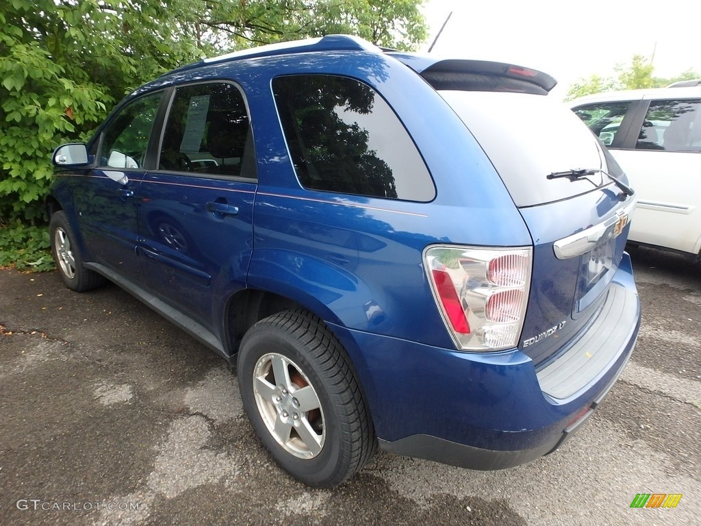 2008 Equinox LT AWD - Navy Blue Metallic / Dark Gray photo #2