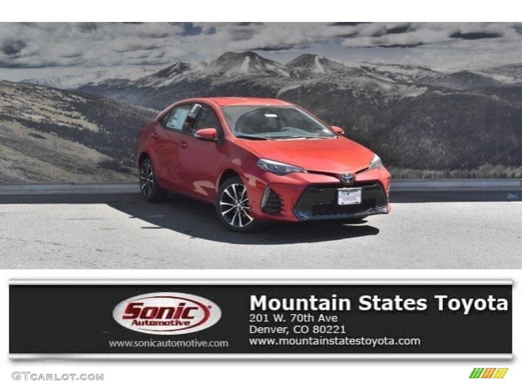 2019 Corolla L - Barcelona Red Metallic / Steel Gray photo #1