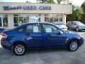 2008 Vista Blue Metallic Ford Focus SE Sedan  photo #1