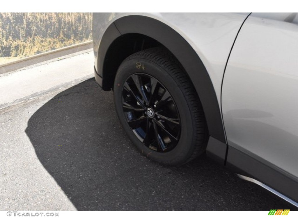 2018 RAV4 XLE AWD - Silver Sky Metallic / Black photo #33