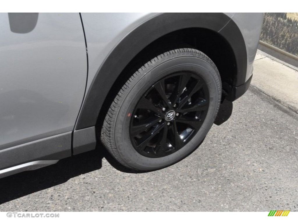 2018 RAV4 XLE AWD - Silver Sky Metallic / Black photo #36