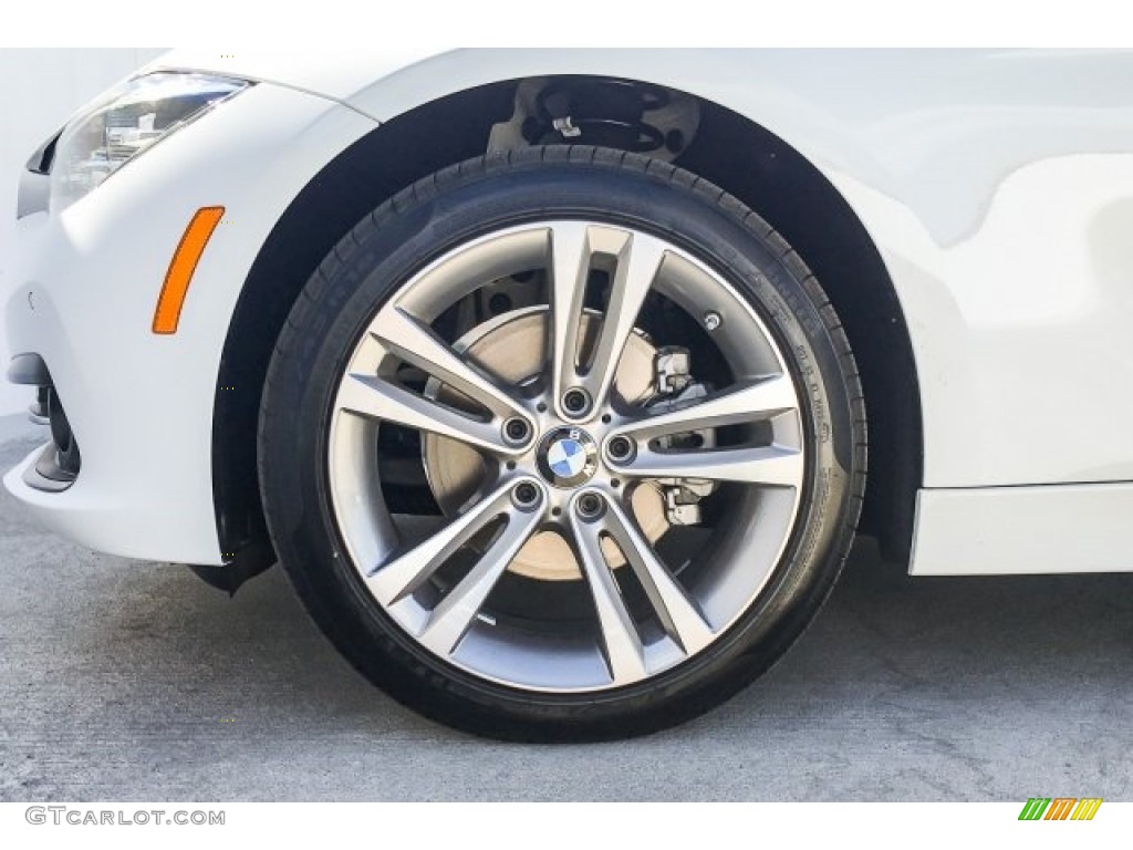 2018 3 Series 330i Sedan - Alpine White / Black photo #9