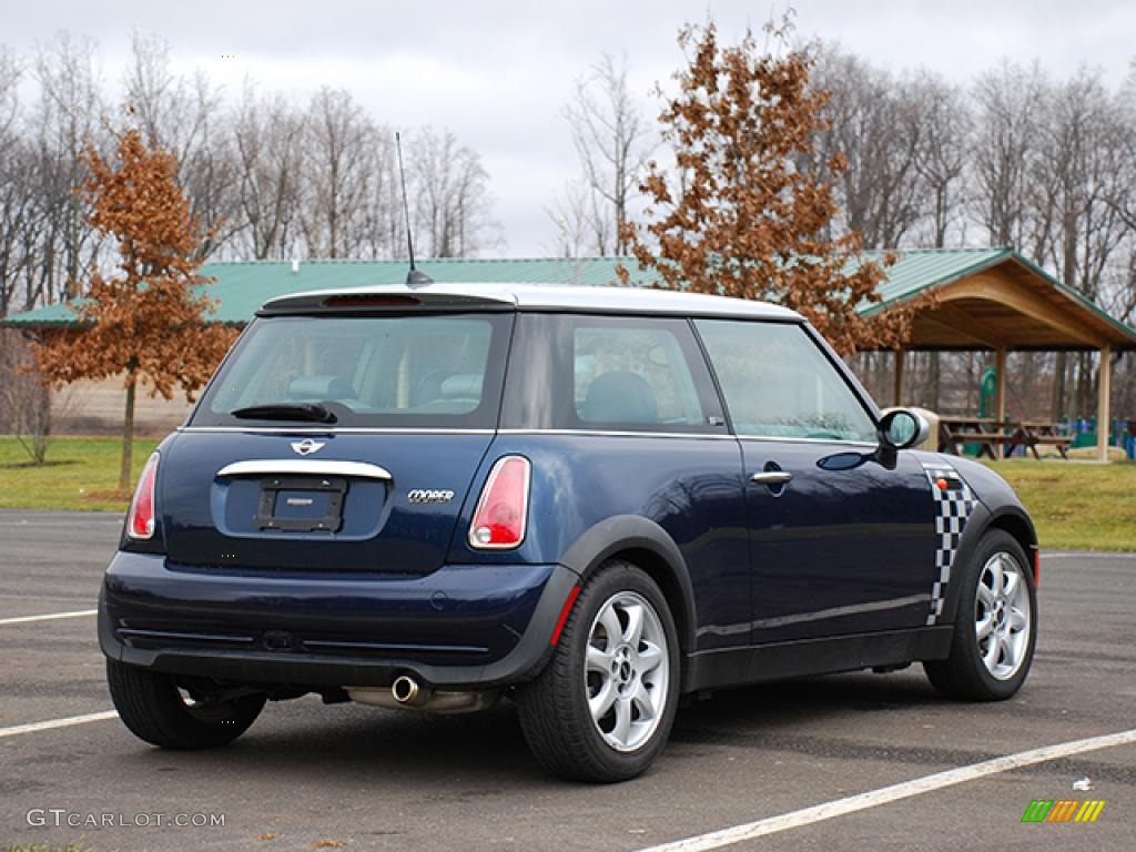 2006 Cooper Checkmate Edition Hardtop - Space Blue Metallic / Dark Blue/Checkmate photo #29