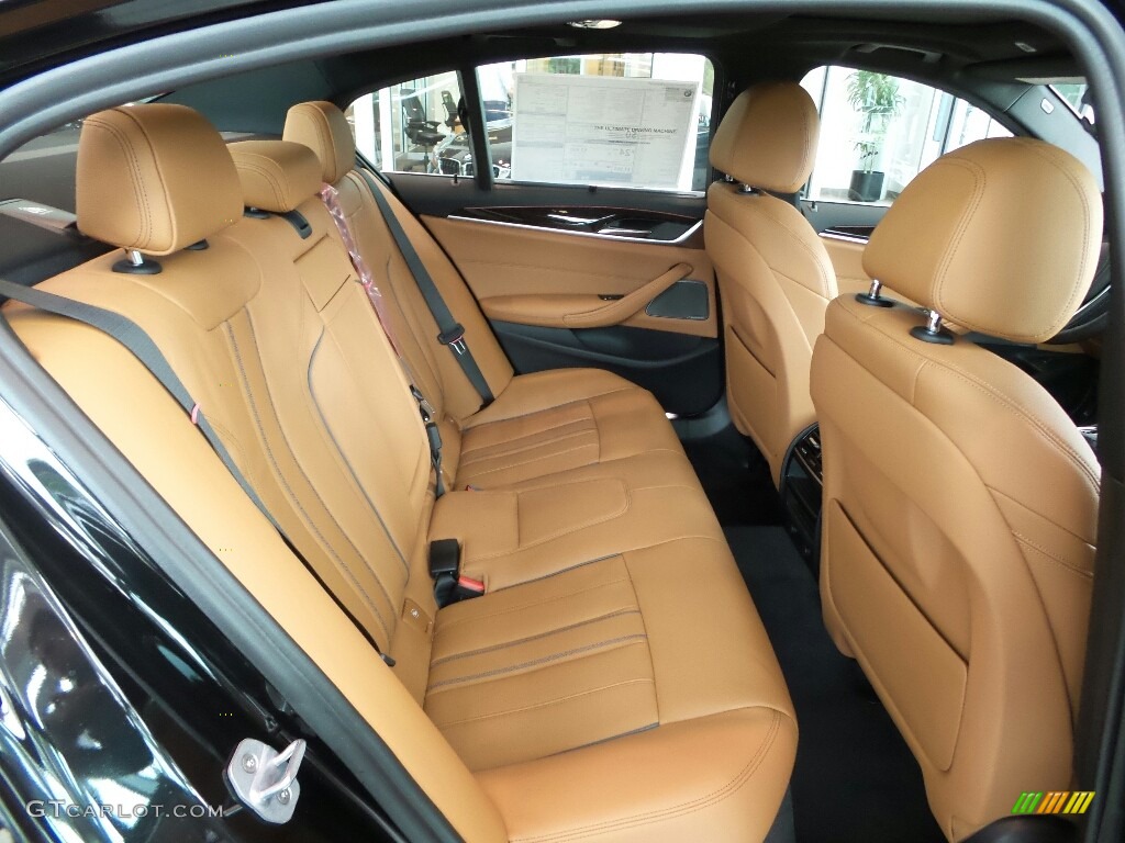 Cognac Interior 2019 BMW 5 Series 540i xDrive Sedan Photo #129134015