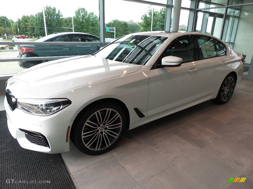 Alpine White 2019 BMW 5 Series 540i xDrive Sedan Exterior Photo #129134396