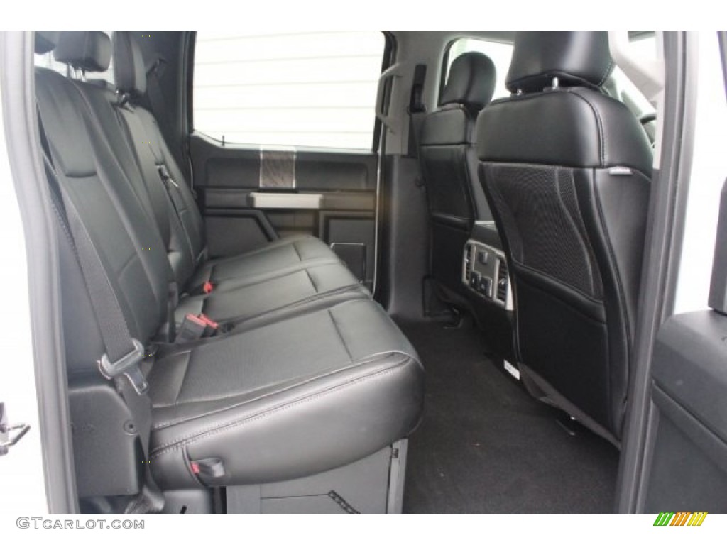 2019 Ford F350 Super Duty Lariat Crew Cab 4x4 Rear Seat Photo #129136376