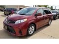 2019 Salsa Red Pearl Toyota Sienna LE  photo #1