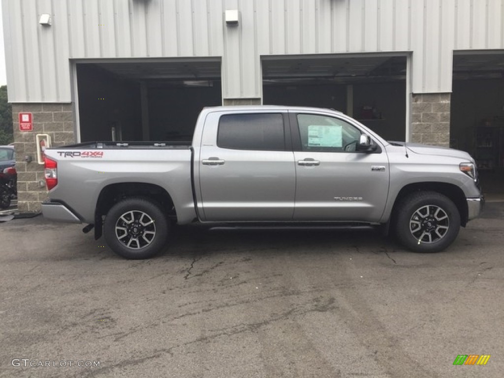 Silver Sky Metallic 2019 Toyota Tundra Limited CrewMax 4x4 Exterior Photo #129138779