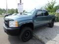 2009 Blue Granite Metallic Chevrolet Silverado 1500 Crew Cab 4x4  photo #1